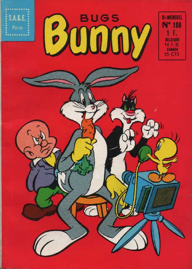 Scan de la Couverture Bugs Bunny 2 n 106